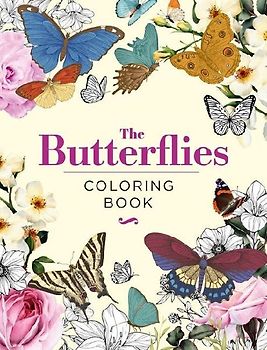 The Butterflies Coloring Book