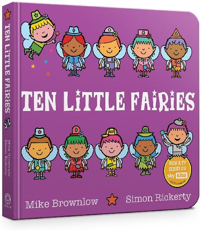 Ten Little Fairies Board Book