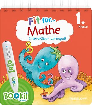 BOOKii Fit für Mathe Interaktiver Lernspaß 1. Klasse