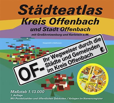 Städteatlas Kreis Offenbach und Stadt Offenbach