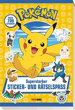 Pokémon: Superstarker Sticker- und Rätselspaß