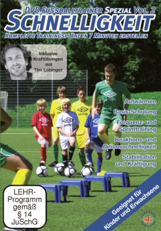 DVD-Fussballtrainer Spezial - Schnelligkeit Vol. 2 DVD