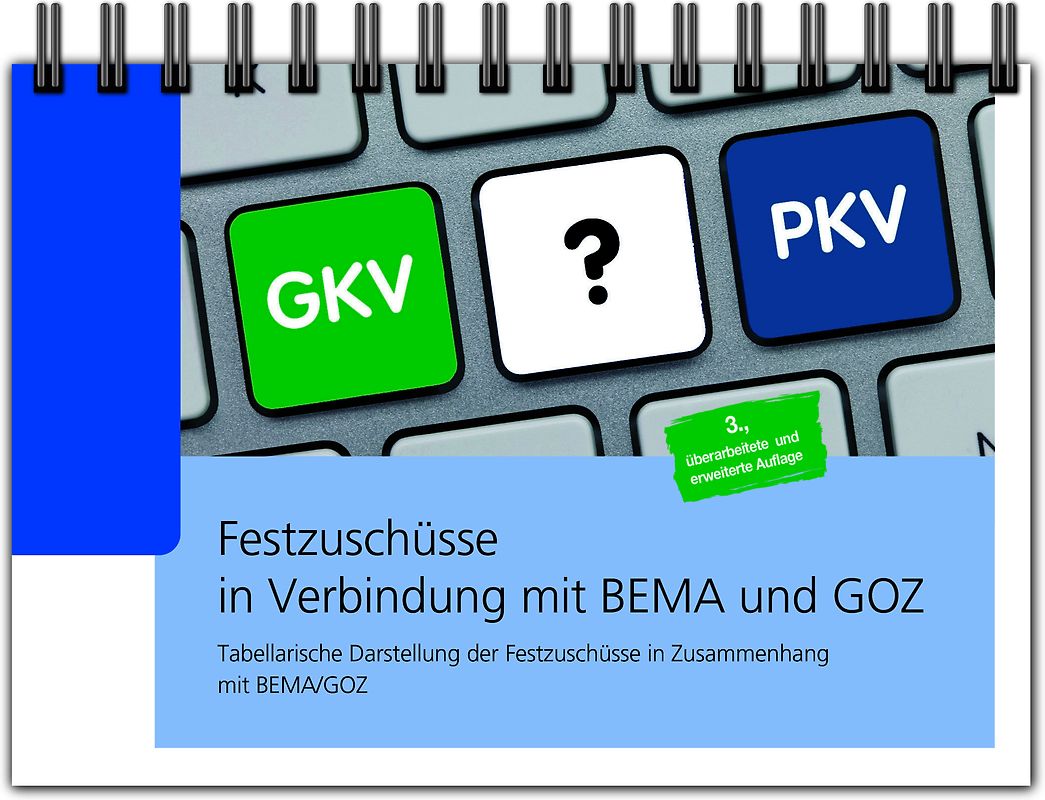 Festzuschüsse in Verbindung mit BEMA und GOZ
