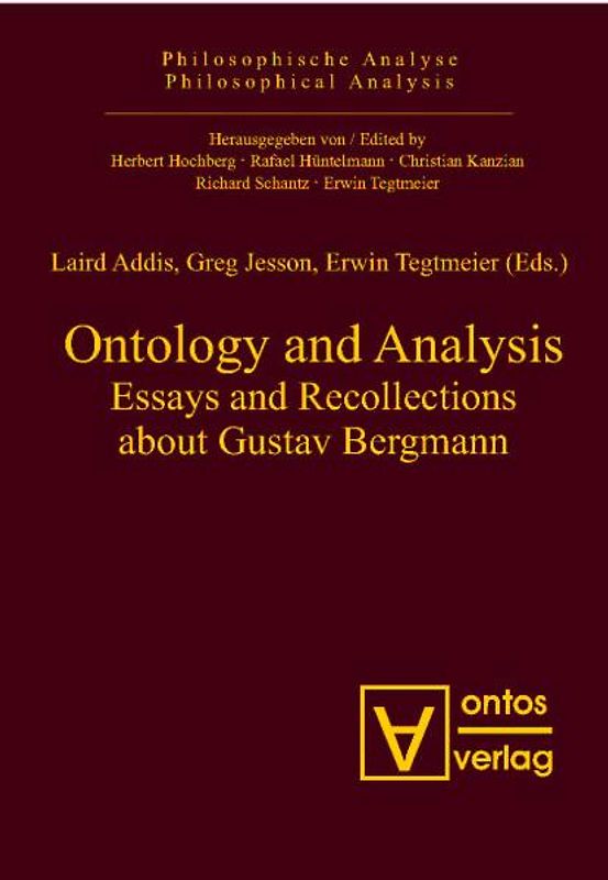Ontology and Analysis