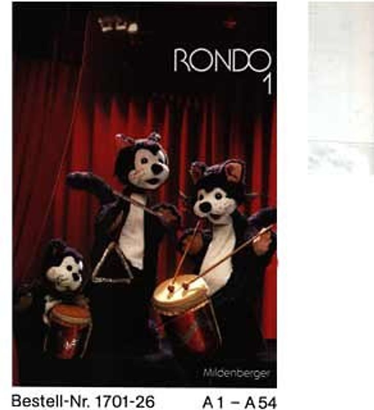 Rondo. Musiklehrgang für die Grundschule - Neubearbeitung / Schülerbuch 1. Schuljahr