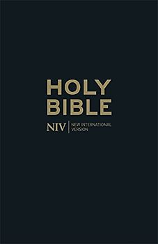 Niv Thinline Black Leather Bible (Bible Niv) - New International Version
