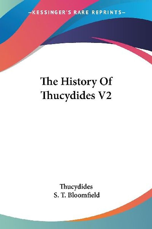 The History Of Thucydides V2