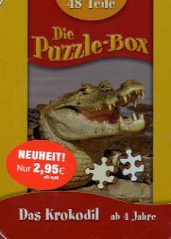 Puzzlebox Wilde Tiere: Das Krokodil