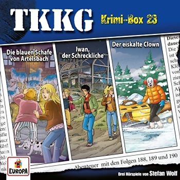 TKKG - Krimi-Box 23 (Folgen 187,188,190) [Audio CD]