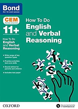 CEM How To Do: Bond 11+ English and Verbal Reasoning (for Cambridge Select Insight)