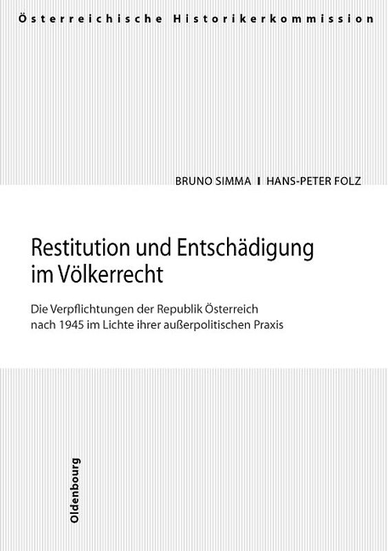 Restitution und Entschädigung im Völkerrecht