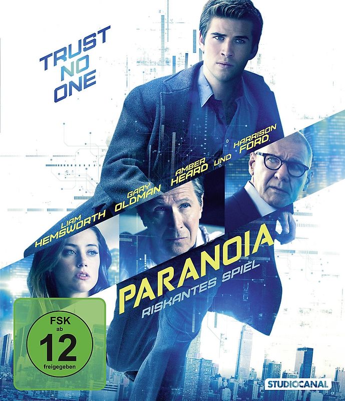 Paranoia-Riskantes Spiel Blu-ray Disc