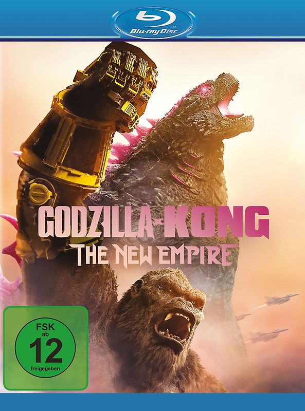 Godzilla x Kong: The New Empire Blu-ray Disc