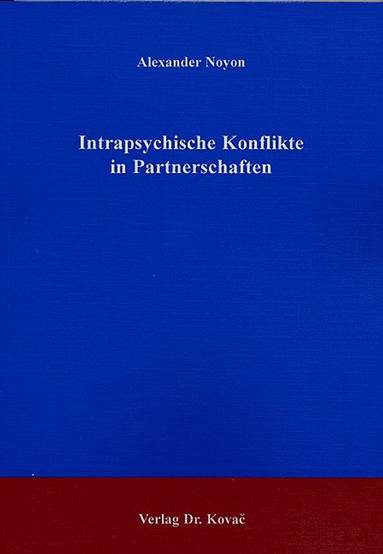 Intrapsychische Konflikte in Partnerschaften