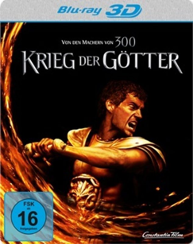 Krieg der Götter [Steelbook, 2D/3D Edition] 3D Blu-ray Disc