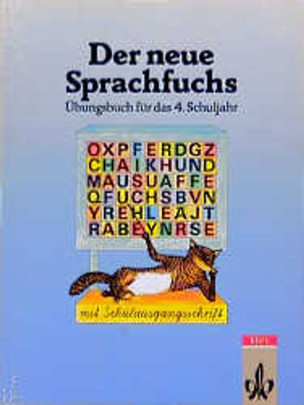 Der neue Sprachfuchs. Ausgabe mit Schulausgangsschrift. 4. Schuljahr Schülerband