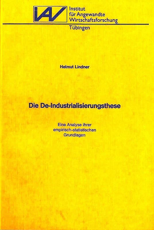 Die De-Industrialisierungsthese