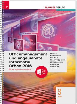 Officemanagement und angewandte Informatik 3 HAS Office 2016 inkl. digitalem Zusatzpaket