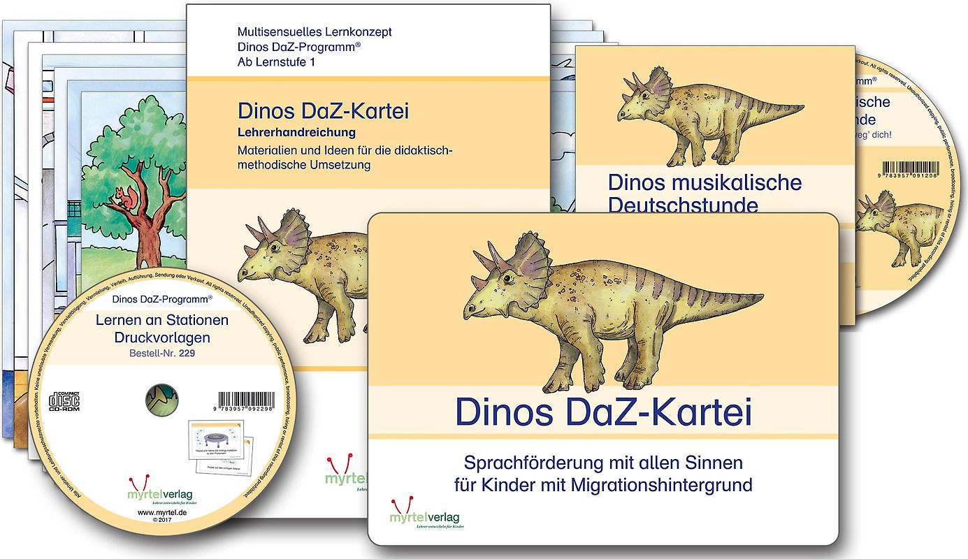 Sparpaket: Dinos DaZ-Kartei