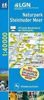 Topographische Sonderkarten Niedersachsen. Sonderblattschnitte auf... / Freizeitkarten 1:40.000 mit Begleitheft / Naturpark Steinhuder Meer