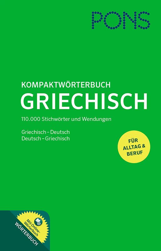 PONS Kompaktwörterbuch Griechisch
