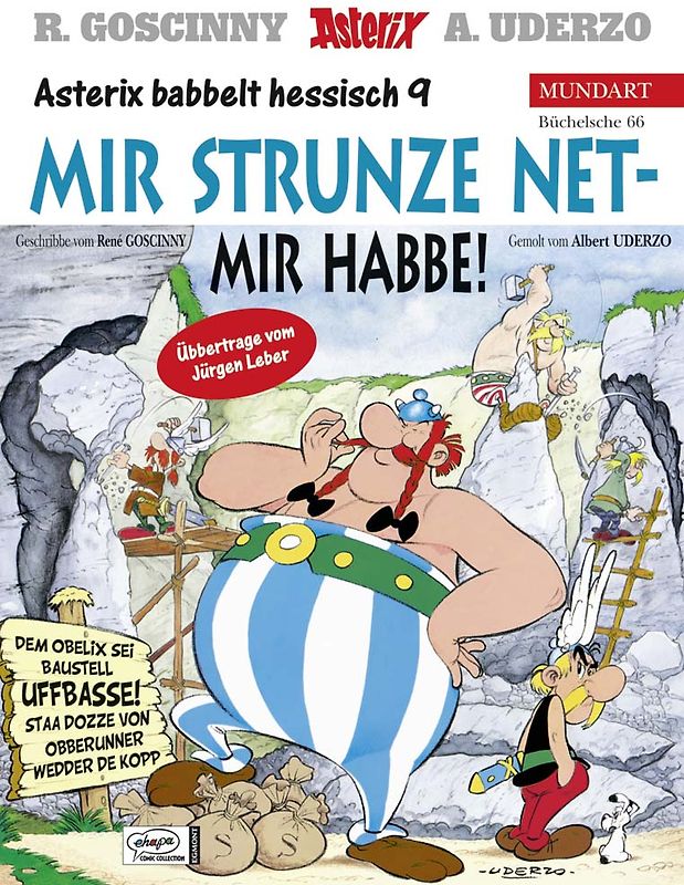 Asterix Mundart Hessisch IX