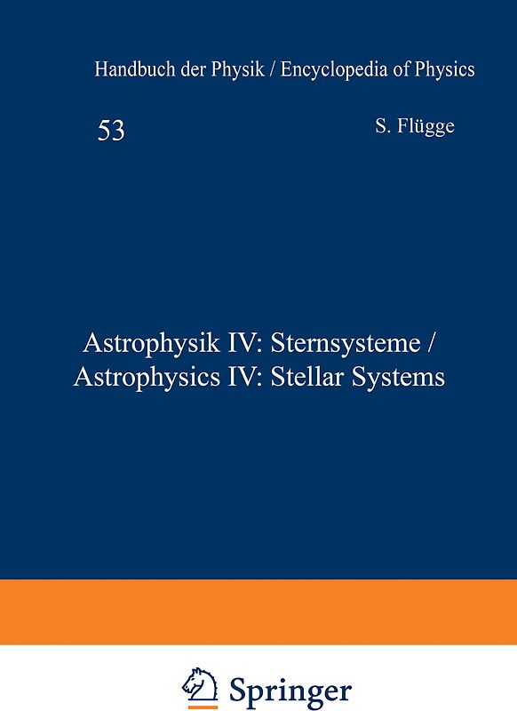 Astrophysik IV: Sternsysteme / Astrophysics IV: Stellar Systems
