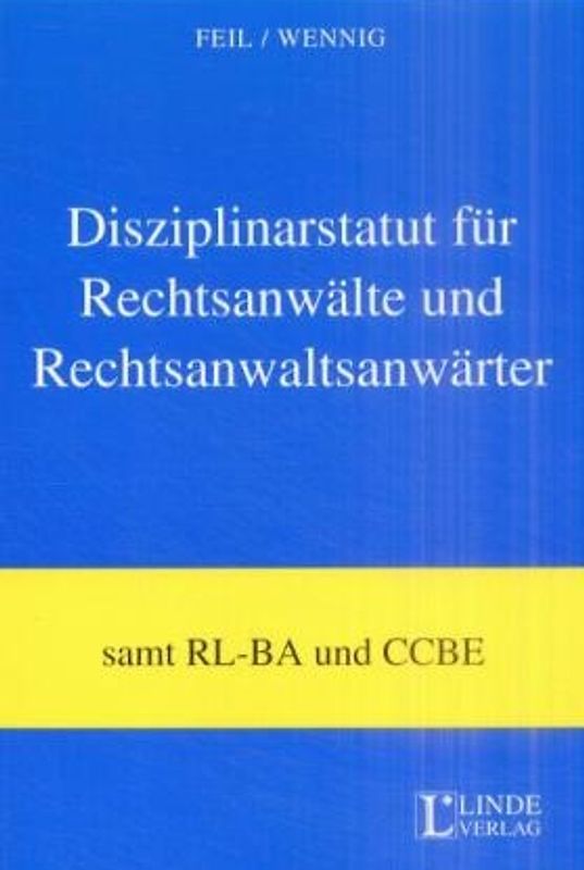 Disziplinarstatut für Rechtsanwälte und Rechstanwaltsanwärter