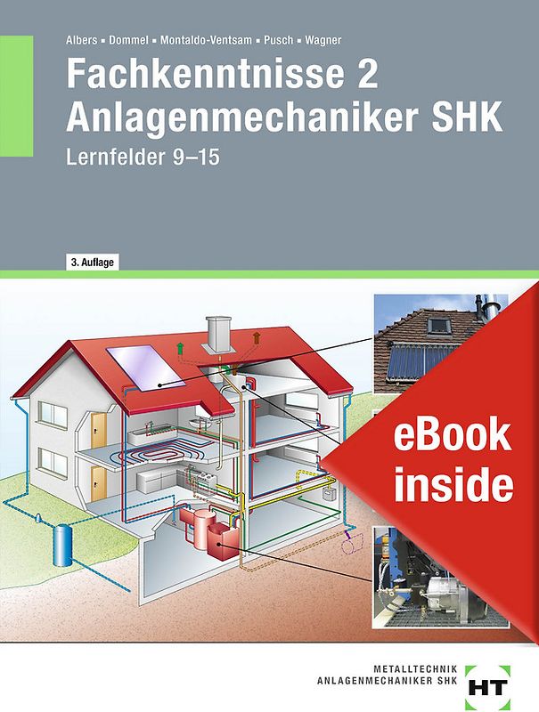 eBook inside: Buch und eBook Fachkenntnisse 2 Anlagenmechaniker SHK