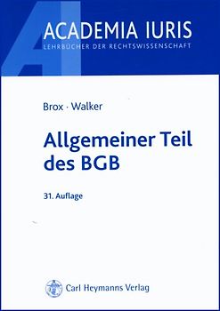 Allgemeiner Teil des BGB