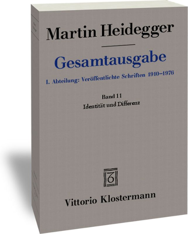 Identität und Differenz (1955-1957)