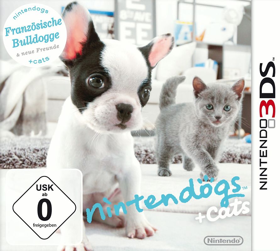 Nintendogs + Cats: Französische Bulldogge und neue Freunde Nintendo 3DS