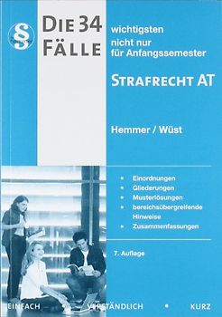 34 Fälle Strafrecht AT