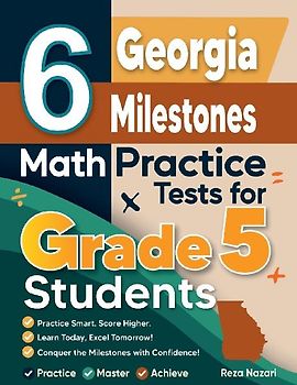 6 Georgia Milestones Grade 5 Math Practice Tests