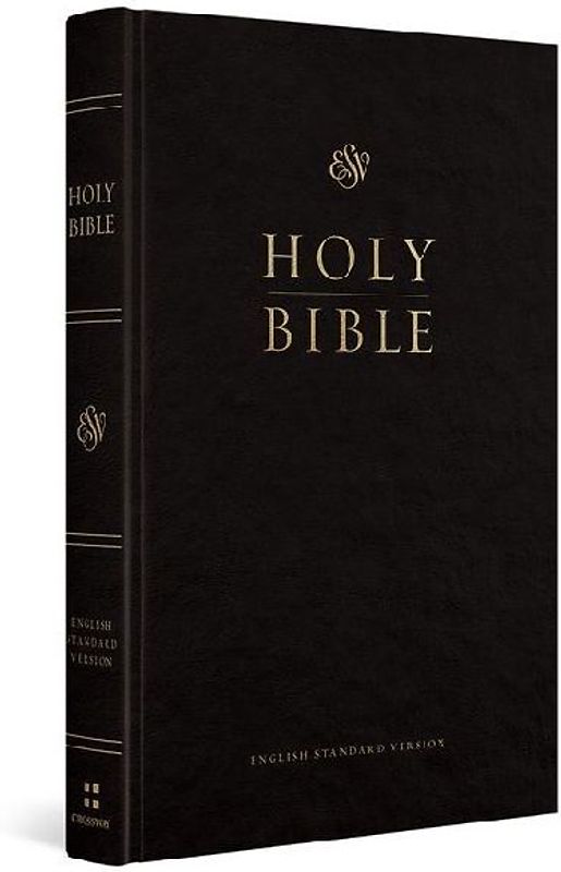 ESV Church Bible, Large Print (Hardcover, Black)