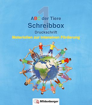 ABC der Tiere – Schreibbox, Druckschrift