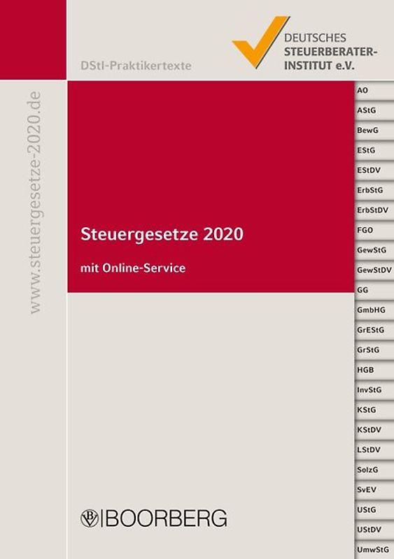 Steuergesetze 2020