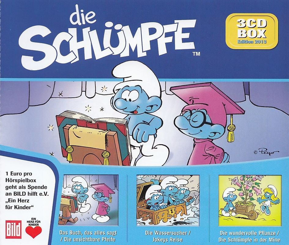 Die Schlümpfe: 6 Folgen [3 CDs, Edition 2013]
