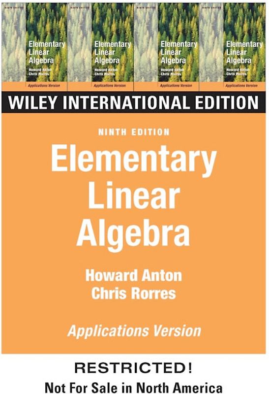 Elementary Linear Algebra With Application