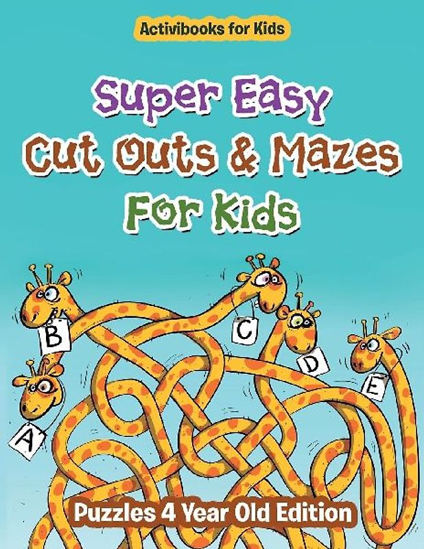 Super Easy Cut Outs & Mazes For Kids