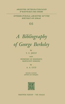 A Bibliography of George Berkeley