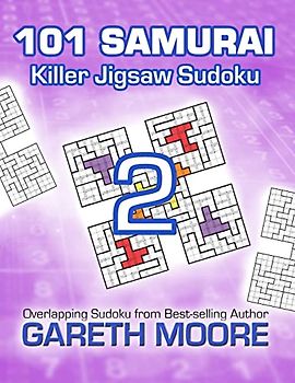 Killer Jigsaw Sudoku 2: 101 Samurai