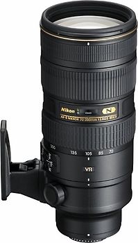 Nikon AF-S NIKKOR 70-200 mm F2.8 ED G VR II 77 mm Objectif (adapté à Nikon F) noir