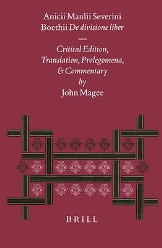 Anicii Manlii Severini Boethii de Divisione Liber