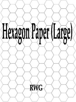 Hexagon Paper (Large)