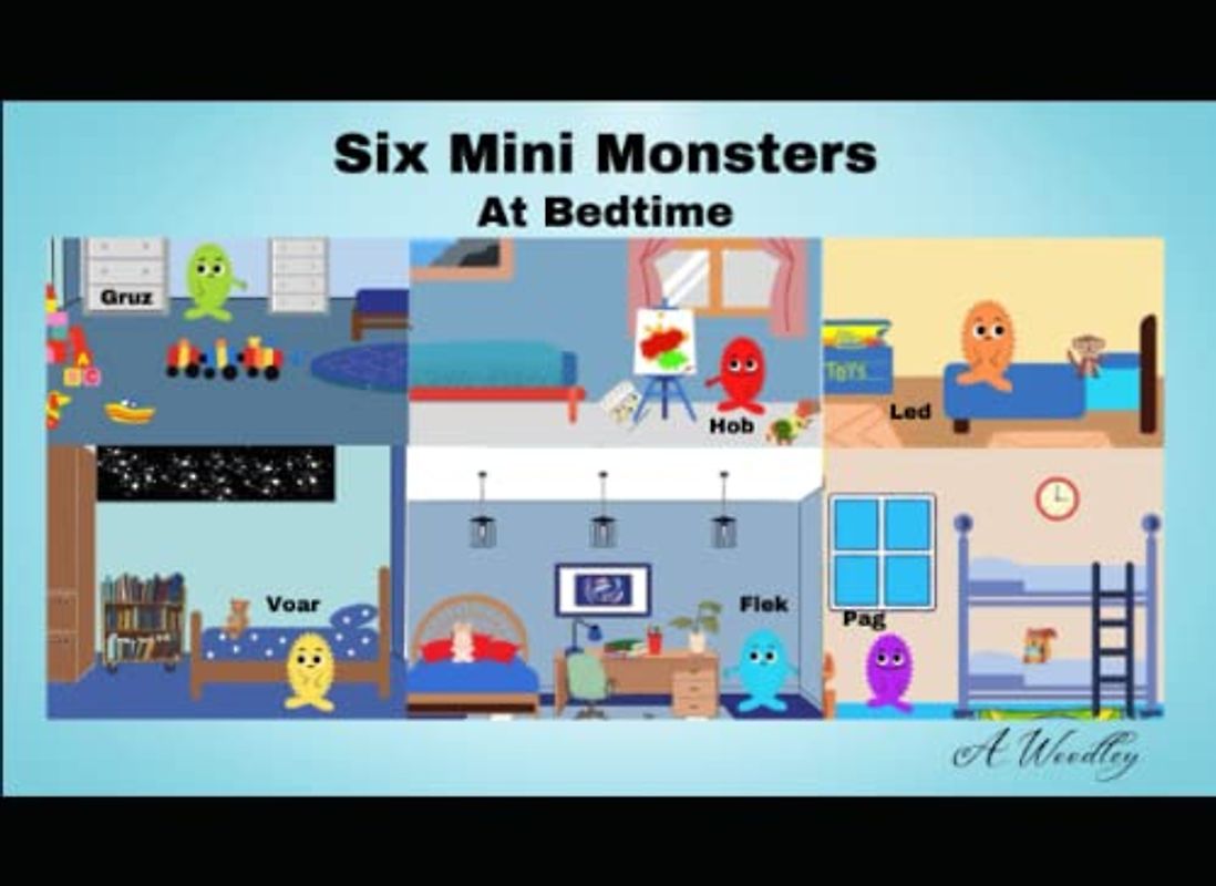 Six Mini Monsters: At Bedtime
