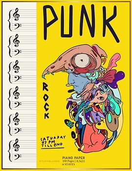 Piano Soundtrack Sheet Music: Blank Sheet Music Notebook Piano | 6 Grand Staves Songwriting Book For Composition And Theory Practice