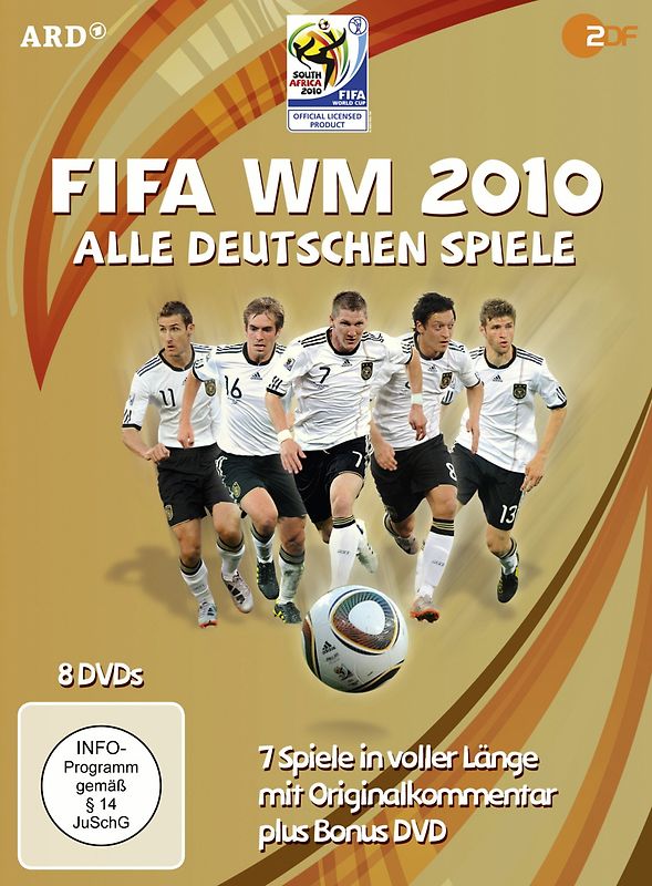 FIFA WM 2010 - Alle deutschen Spiele DVD