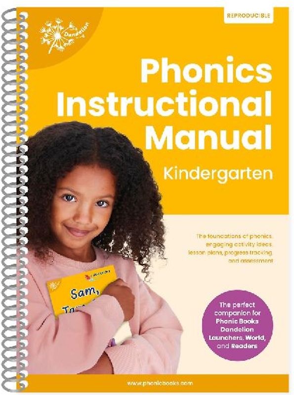 Phonic Books Dandelion Instructional Manual Kindergarten