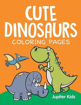 Cute Dinosaurs (Coloring Pages)